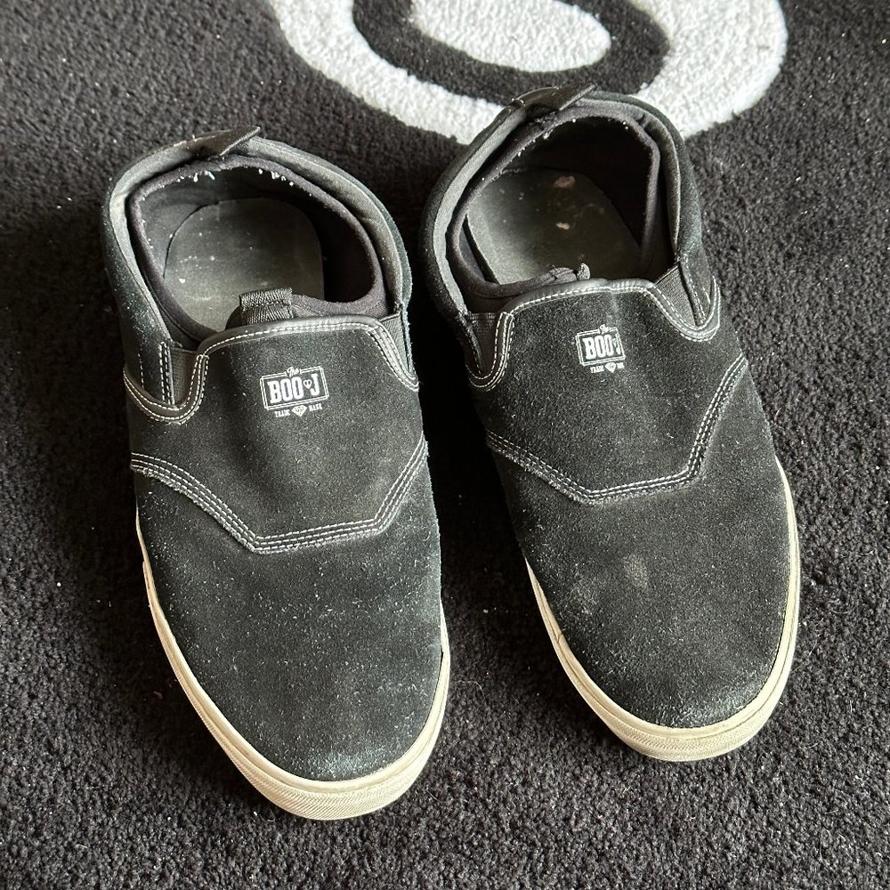 Diamond Supply Co Boo Johnson Pro Model Slip on Black
